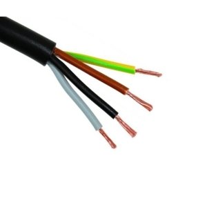 Kabel H05VV-F 4Gx1,5 černá (CYSY 4Bx1,5)