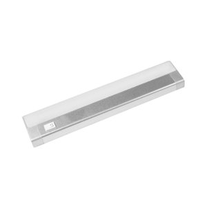 Zářivkové svítidlo AIGLOS LED s vypínačem podlinka 5W stříbrná teplá bílá PN11100013