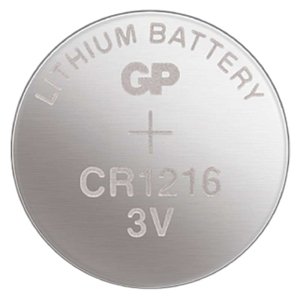 Lithiová knoflíková baterie GP CR1216 1ks