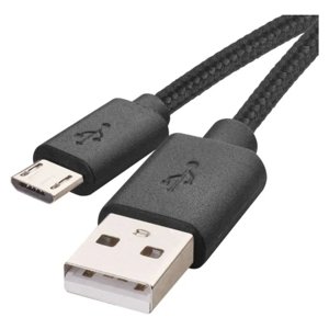 USB kabel EMOS USB 2.0 A/M-MICRO B/M 2m černá SM7008BL