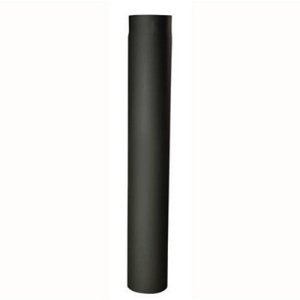 Roura kouřová 150mm/1000 tloušťka1,5mm černá RO150.1000.15.0 654171