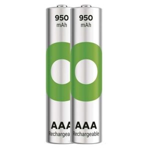 Nabíjecí mikrotužkové baterie AAA GP ReCyko HR03 950mAh NiMH B25112 (blistr 2ks)