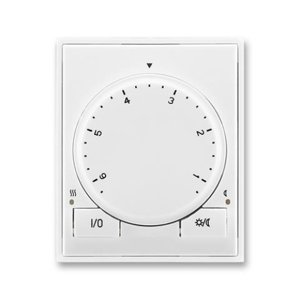 ABB Time, Time Arbo termostat otočný 3292E-A10101 03 bílá/bílá