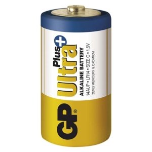 Baterie C GP LR14 Ultra Plus alkalické (blistr 2ks)