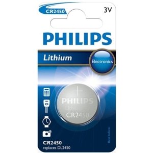 Knoflíková baterie Philips CR2450 lithiová 1ks