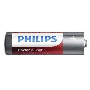 Tužkové baterie AA Philips Power Alkaline LR6 P12W alkalické v boxu