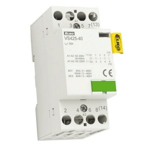 Instalační stykač Elko EP VS425-40 4x25A 24V AC/DC