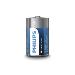 Baterie D Philips Ultra Alkaline LR20 E2B/10 alkalické