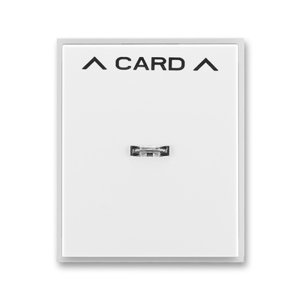 ABB Element, Time kryt kartového spínače bílá/ledová bílá 3559E-A00700 01 s průzorem