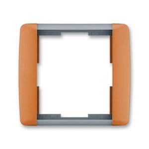 ABB Element rámeček karamelová/ledová šedá 3901E-A00110 07