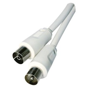 Anténní koaxiální kabel EMOS SD3002 2,5m rovné koncovky
