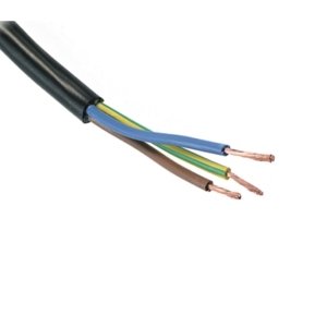 Kabel H05VV-F 3Gx1 černá (CYSY 3Cx1)