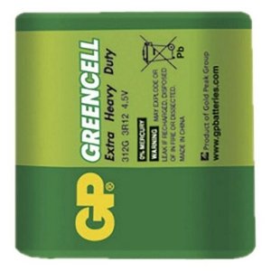 Plochá baterie GP 3R12 Greencell 1ks 1012601000 fólie