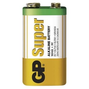 Baterie 9V GP 6LF22 super alkalická 1ks 1013511000 blistr