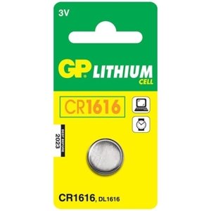 Knoflíková baterie GP CR1616 lithiová 1ks 1042161611 blistr