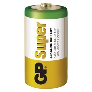 Baterie C GP LR14 Super alkalické blistr