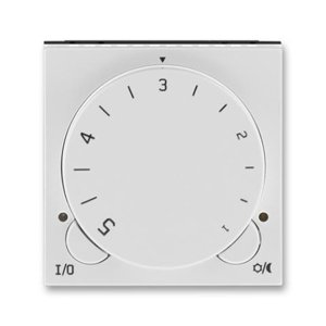 ABB Levit termostat otočný 3292H-A10101 16 šedá/bílá