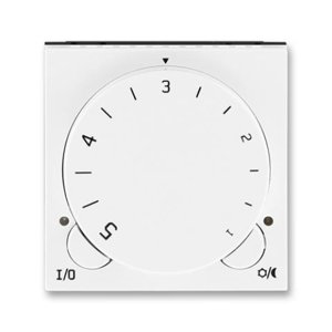 ABB Levit termostat otočný 3292H-A10101 03 bílá/bílá