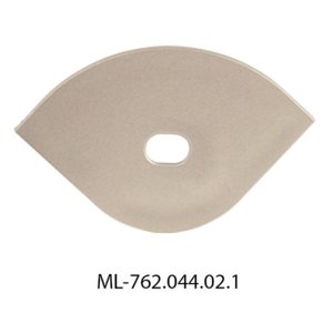 Koncovka LED profilu RL s otvorem stříbrná McLED ML-762.044.02.1