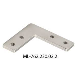 Kovová spojka LED profilu VK, VX McLED rohová ML-762.230.02.2