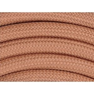 Textilní kabel H03VV-F 2x0,75 2m béžová 15 (CYSY 2Dx0,75)