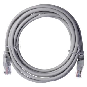 Síťový datový kabel EMOS S9124 CAT.5E UTP 3m (patchkabel)
