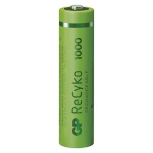 Nabíjecí mikrotužkové baterie AAA GP ReCyko HR03 1000mAh NiMH B2111 (blistr 2ks)