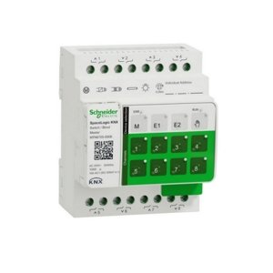 KNX kontrolér žaluzií/spínačů 8 kanálů Schneider Electric MTN6705-0008