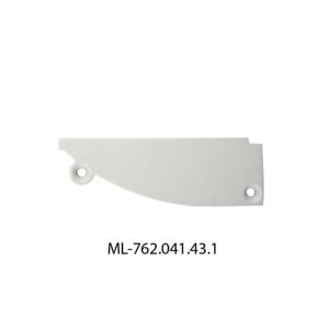 Koncovka LED profilu bez otvoru pro AN levá bílá McLED ML-762.041.43.1