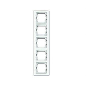 ABB Busch-axcent pětirámeček bílé sklo 2CKA001754A4441 (1725-280)