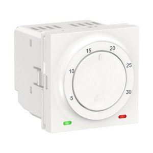 Schneider Electric Nová Unica termostat otočný bílý NU350118