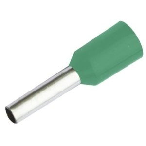 Lisovací dutinky zelené DI 0,34-8 průřez 0,34mm2 délka 8mm (500ks)