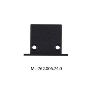 Koncovka LED profilu VF bez otvoru černá McLED ML-762.006.74.0