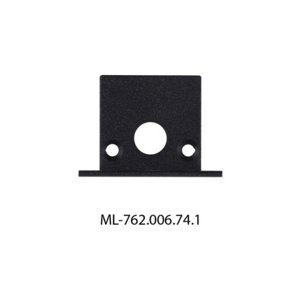 Koncovka LED profilu VF s otvorem černá McLED ML-762.006.74.1