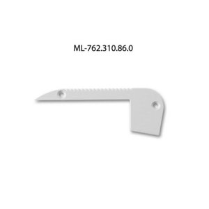 Koncovka LED profilu BF pravá stříbrná McLED ML-762.310.86.0