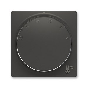 ABB Zoni kryt termostatu matná černá 3292T-A00300 237